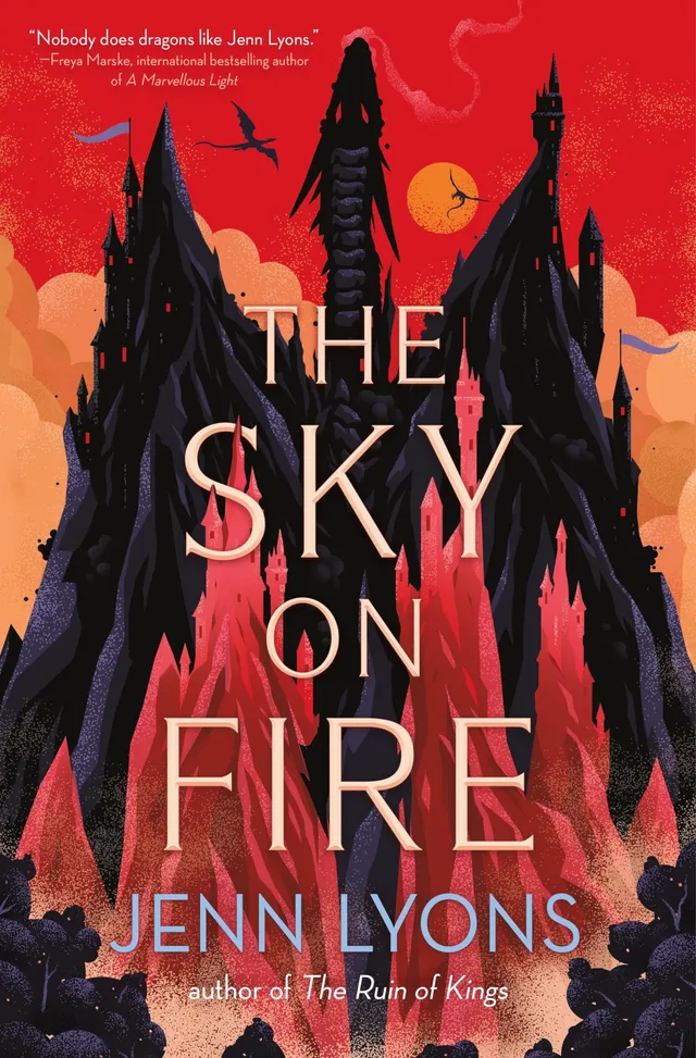 The Sky on Fire cover